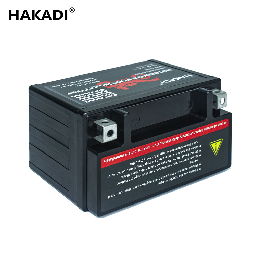 HAKADI 12V 6.5A Sodium-ion Battery Pack 195CCA Motor battery Power use