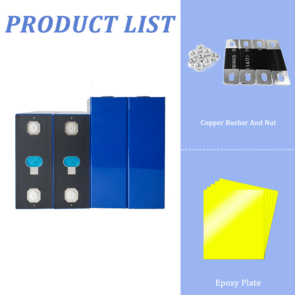 Brand New EVE MB30 306A Grade A 10000 Cycles Lifepo4 Battery Lithium Reach 320A Large Capacity for ESS DIY Solar Power in 2024