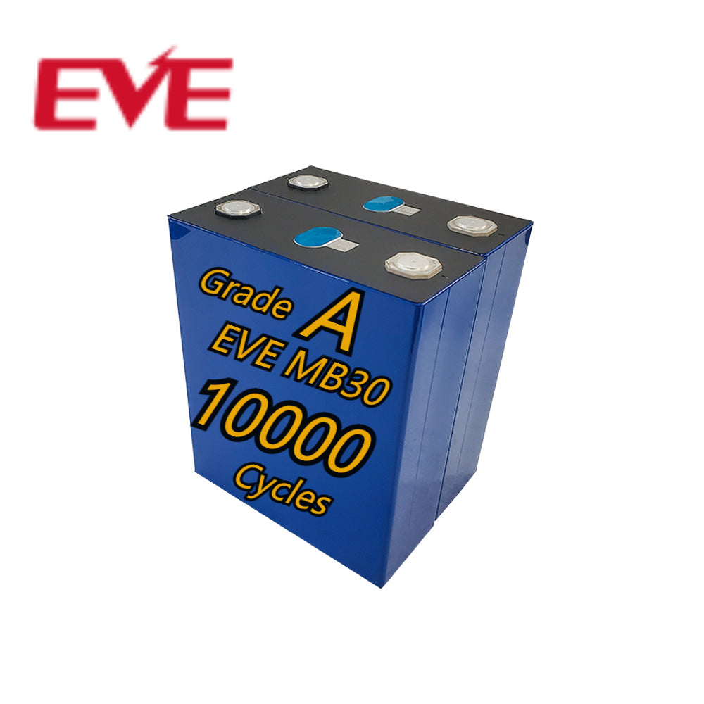 Brand New EVE MB30 306A Grade A 10000 Cycles Lifepo4 Battery Lithium Reach 320A Large Capacity for ESS DIY Solar Power in 2024