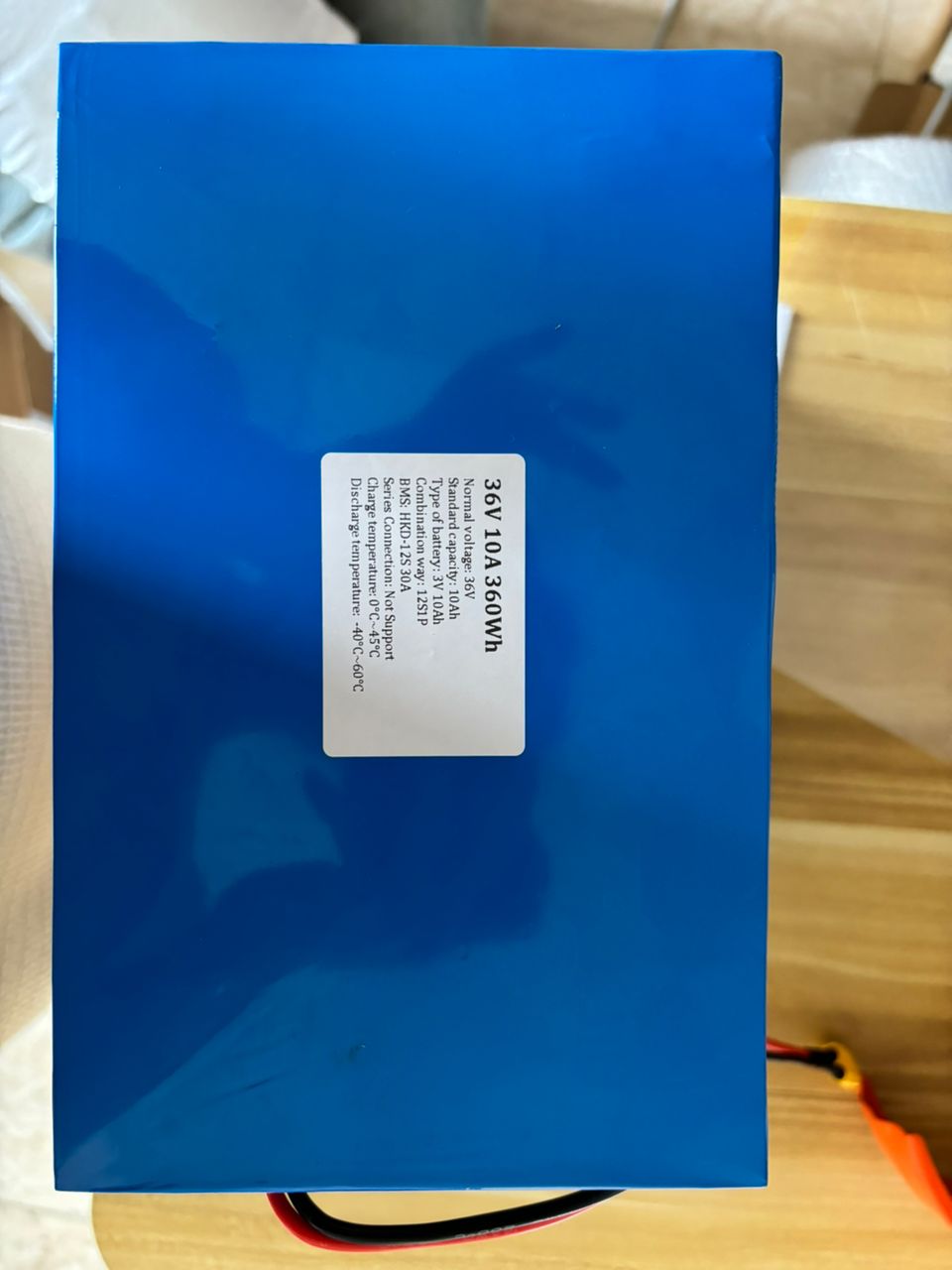 Custom E-Bike Battery Pack with Sodium-ion Battery 36V 24V 12V 48V 10A 20A 30A