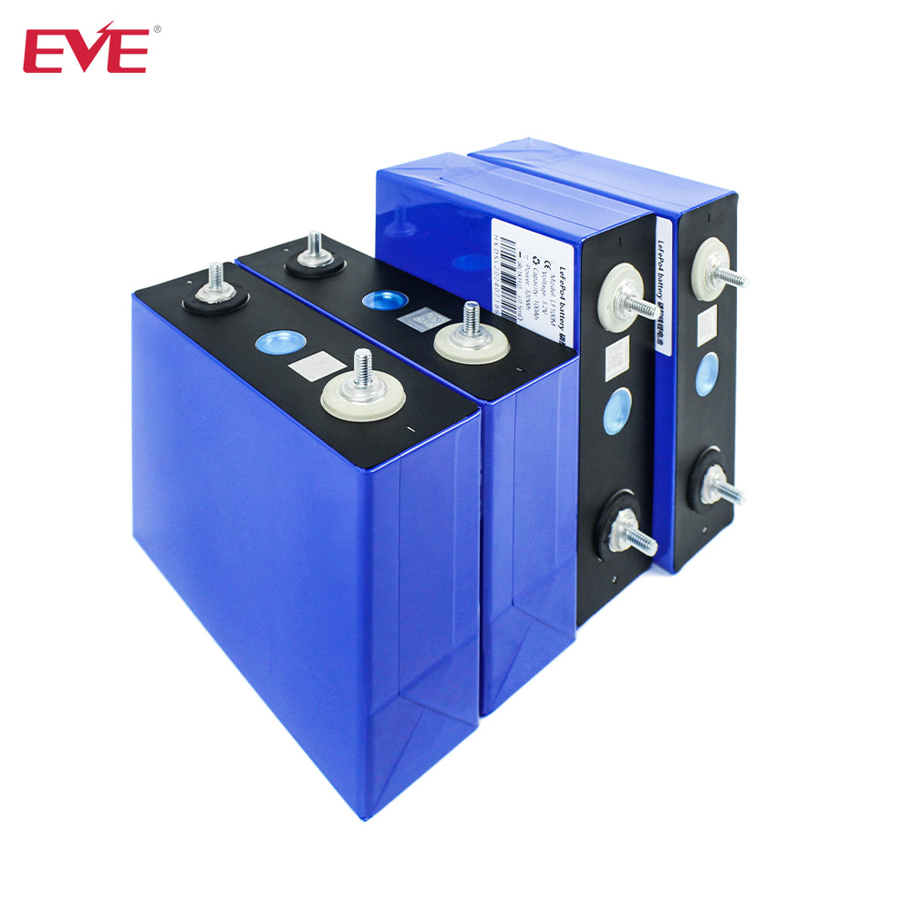 EVE 3.2V 100LA Grade A lifepo4 Battery Prismatic Rechargeable Cells for 12v 100A 24V 48V 5KWH