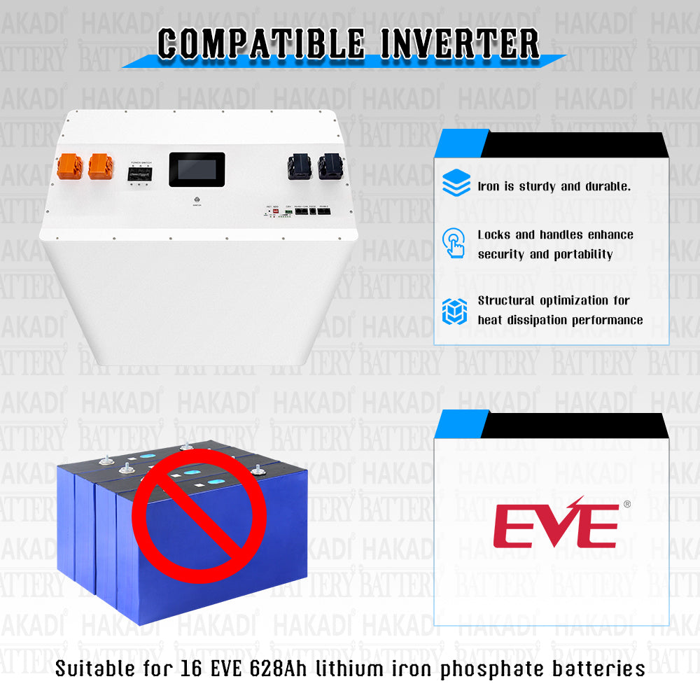 Free Shipping EU Stock: 16S628 MB56 Batter Case with 300A JK BMS for 16Pcs EVE MB56