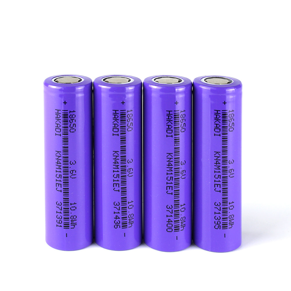 HAKADI NMC li-ion 18650 3.7V 3000mah Power cells Class A Battery Mobile Power Supply