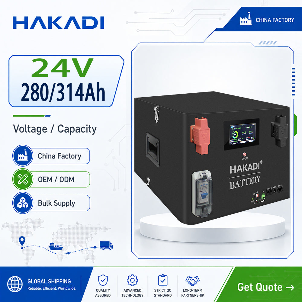 24V280Ah 314Ah Lifepo4 Battery Pack EVE CATL LFP Cells Grade A Home Energy Storage