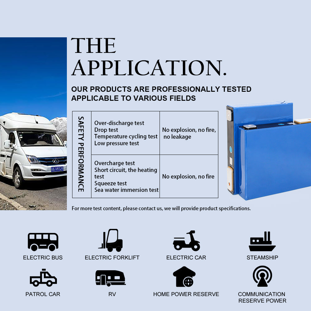 Best Selling Gotion 3.2v 52A Brand New A+ Lifepo4 Battery Good for E-bike EV RV Golf Car DIY Battery Pack