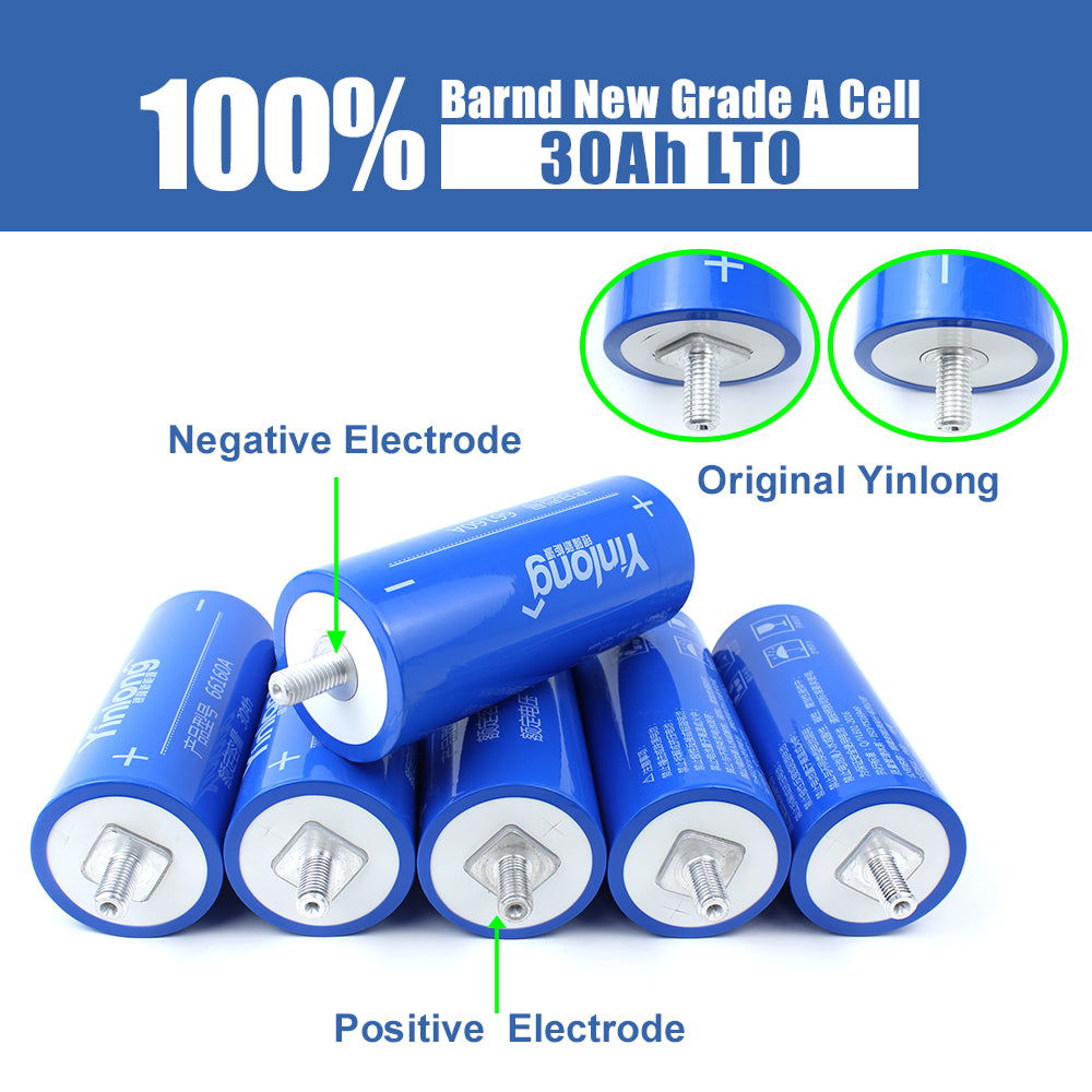 LTO Battery For sale Yinlong 30ah LTO 66160 10C 25000 cycle life Car audio battery