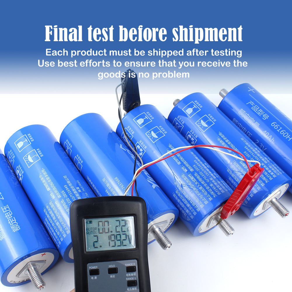 Grade A- Yinlong 40ah LTO Battery 66160 10C Lithium Titanate Rechargeable Car Audio 25000 cycles
