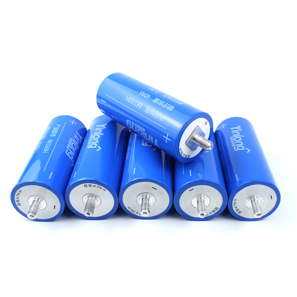 Grade A- Yinlong 40ah LTO Battery 66160 10C Lithium Titanate Rechargeable Car Audio 25000 cycles