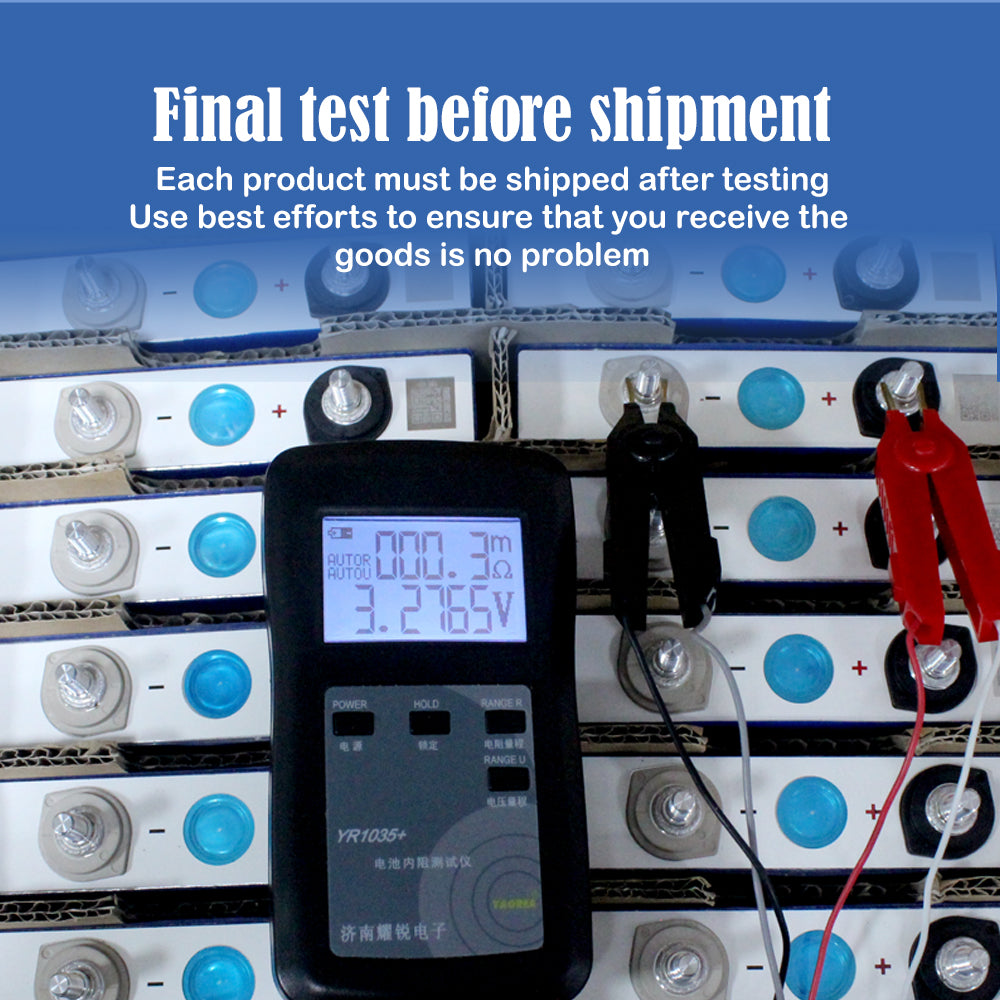 EVE 3.2V LF105A LiFePO4 3C EV Battery Grade A Prismatic Cell For 12V100A Boat, RV Solar System Can Ship to Ukraine