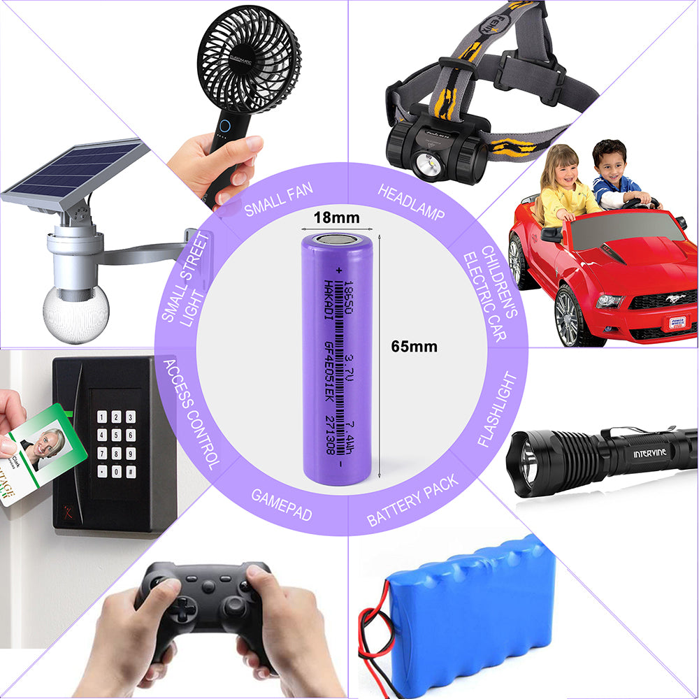 18560 For Sale 3.7v 2000mah Power battery li-ion cylindrical Rechargeable batteries
