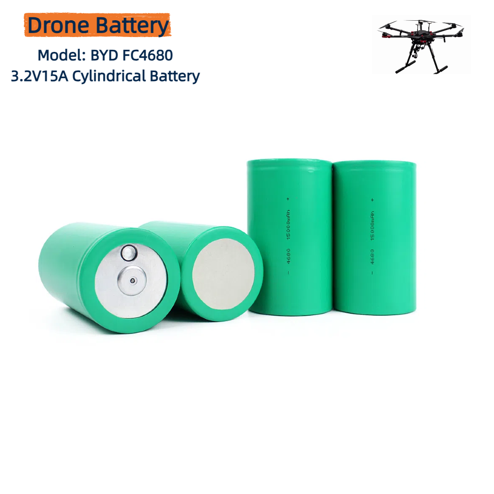 Drone Battery BYD FC4680 15000mah 1C 3.2V Lifepo4 Battery