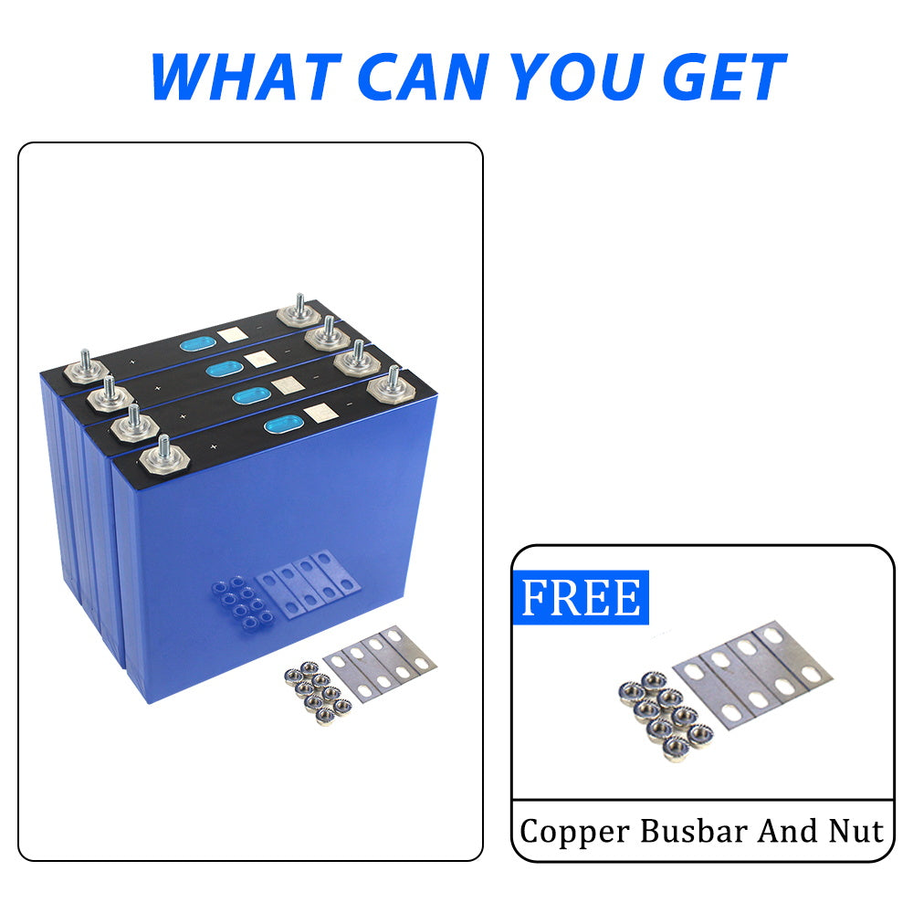 EVE LF125A 3.2V Lifepo4 Battery Grade A with M6 Studs Best for 12V PACK For Marine Boat Usage