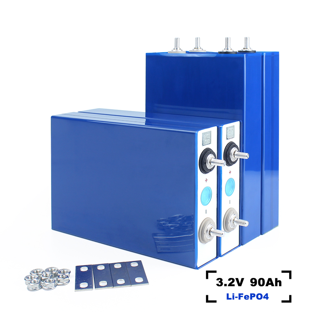 HAKADI EVE 3.2V 90Ah LiFePO4 Battery Brand New Grade A LFP Cells For DIY Battery Pack RV EV Boat Solar System