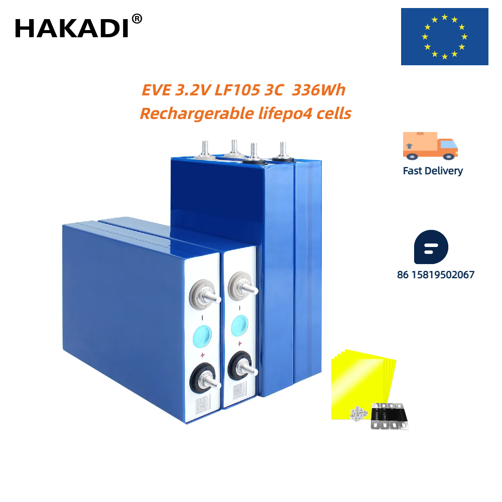 EU Stock-LF105 Lifepo4 Battery 3.2v Grade A 3C For EV E-scooter Starting Power Energy Storage