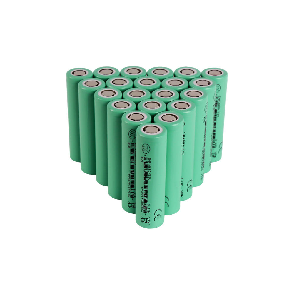 EVE INR/18650 33V 3.65V 3200mah-10A Max Li-Ion NMC Cells