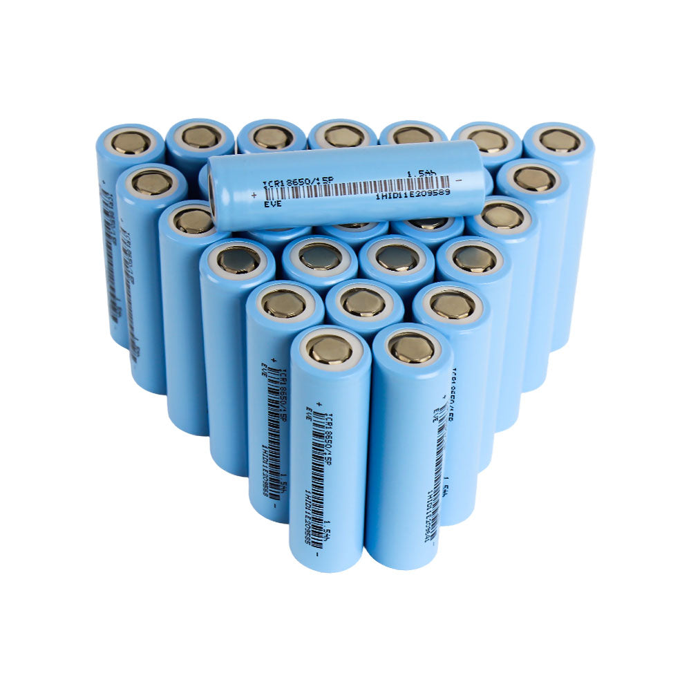 EVE ICR18650/15P 3.65V 1500mah-30A Max 18650 Li-ion Battery NMC Cells