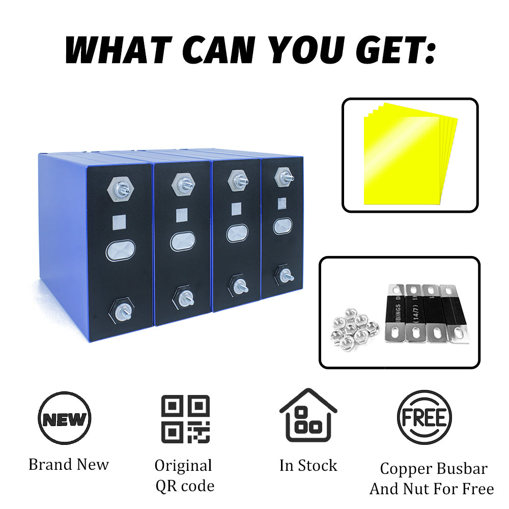 New Product HAKADI Semi-solid State3.2V 280ah Lifepo4 battery 12000 Cycles No Smoke No Explosion Rechargeable Battery