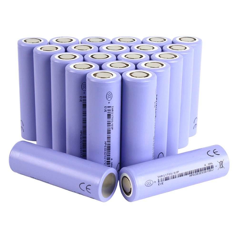 EVE INR21700/40P 3.65V 4000mah-50A Max li-ion battery NMC Cells