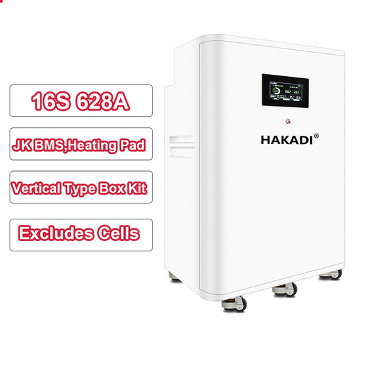 16S628Ah EVE MB56 Box kit with JK BMS 300A Bluetooth and Heating Pad, Fuse fot 30kwh Home Energy Sysem
