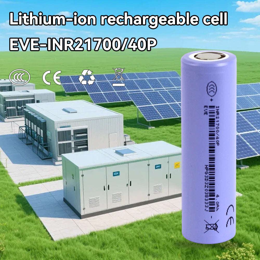 EVE INR21700/40P 3.65V 4000mah-50A Max li-ion battery NMC Cells