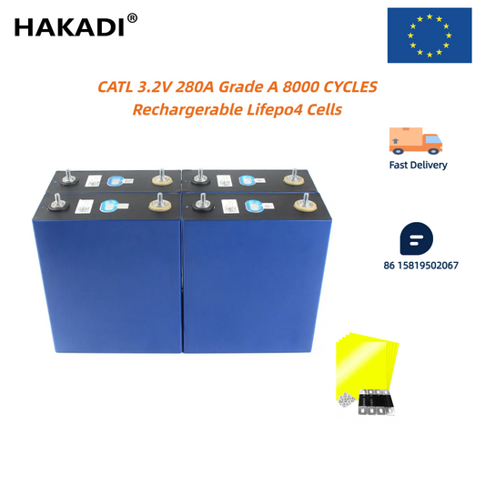 EU Stock: CATL 3.2V 280A Lifepo4 Battery for 14kwh Energy Storage System 6000+Cycles