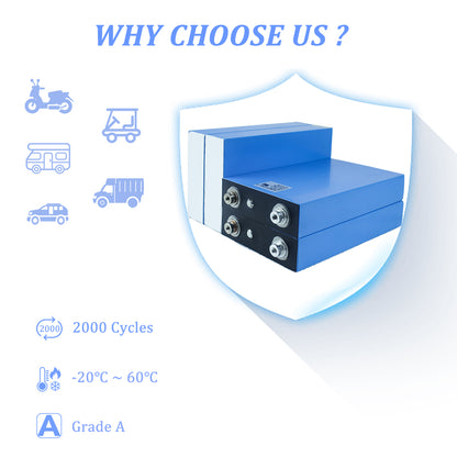 Lishen 3.2v 130A Grade A Power Battery  LiFePO4 Lithium Battery Cell