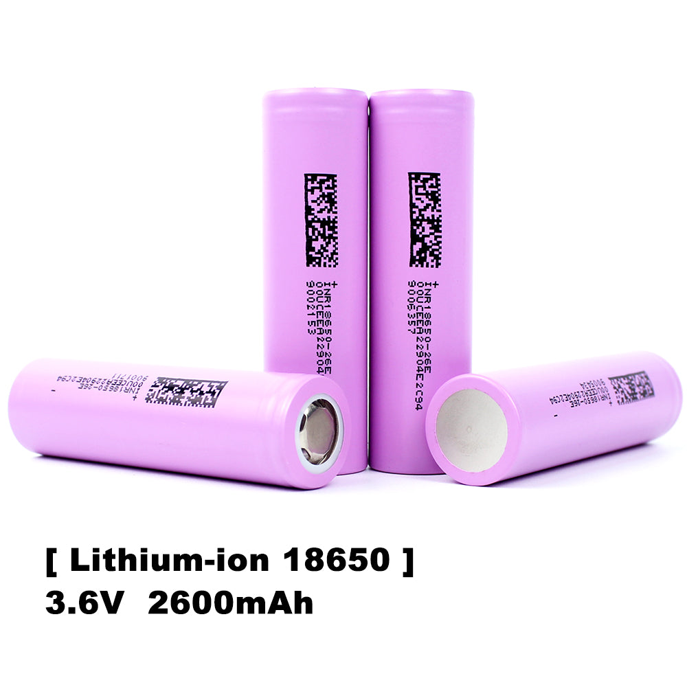 DMEGC INR18650/26E 3.65V 2600mah-13A Li-ion Battery NMC Cells