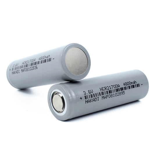 Shop now! HAKADI NMC 21700 3.7V 4800mAh LI-ion cells Grade A