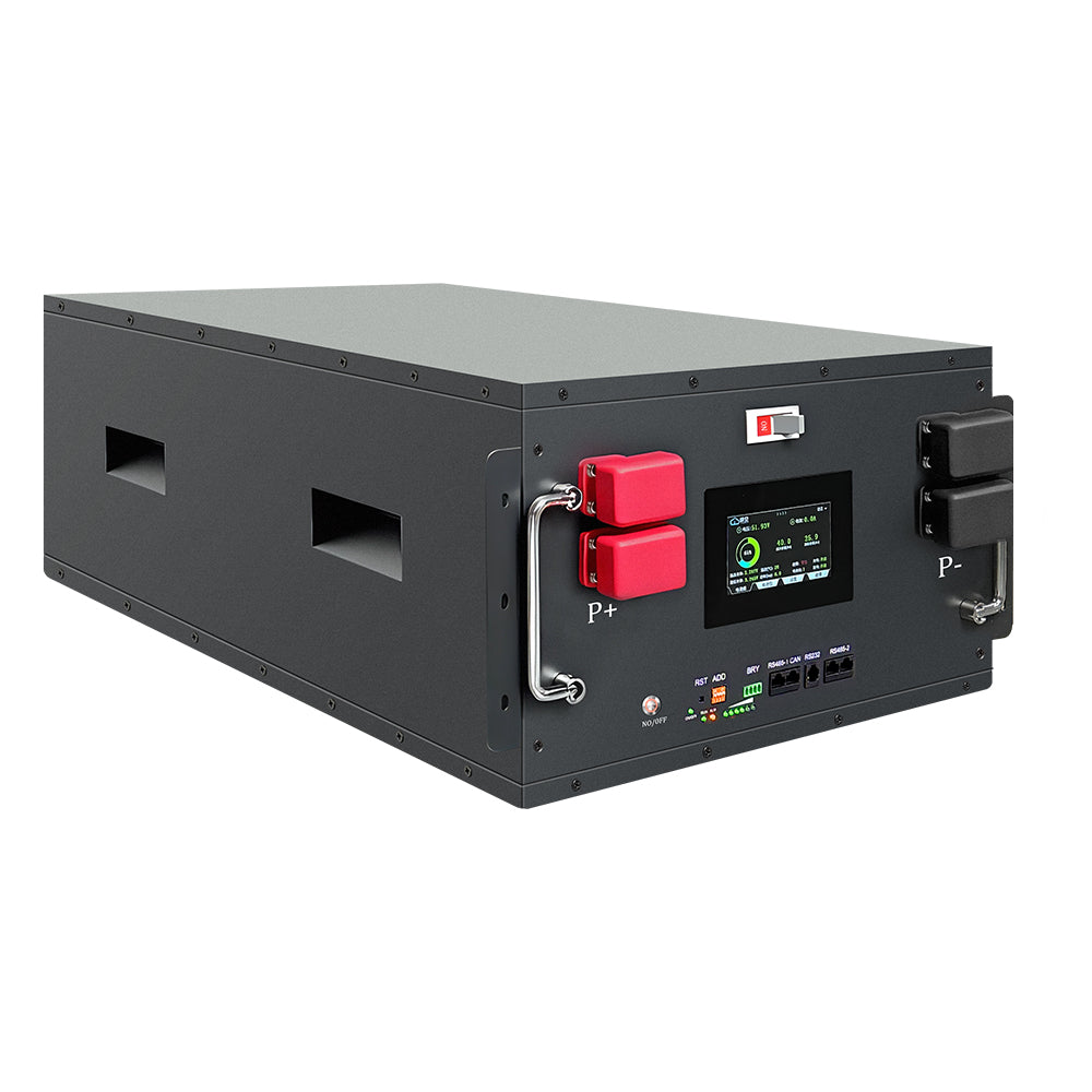 Kit de bricolaje HAKADI apilable, 16S, 48 V, 51,2 V, 15 kWh, celda LiFePO4 de 280 Ah/302 Ah, con Bluetooth y BMS inteligente de 200 A.