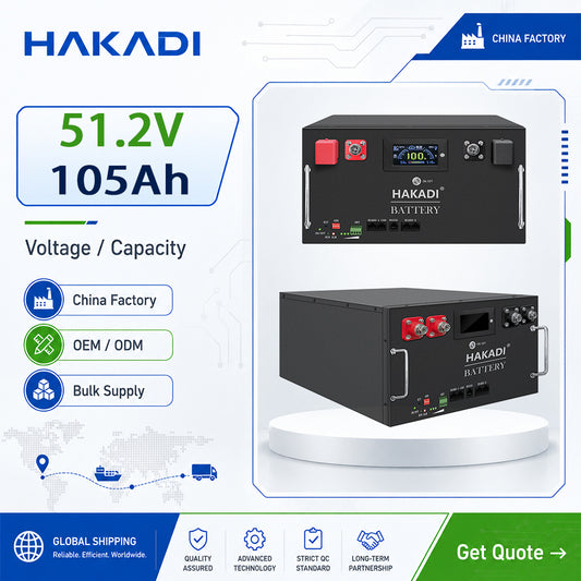 51.2v105Ah 5kwh Lifepo4 Battery System For Home Stacking Type Smart BMS