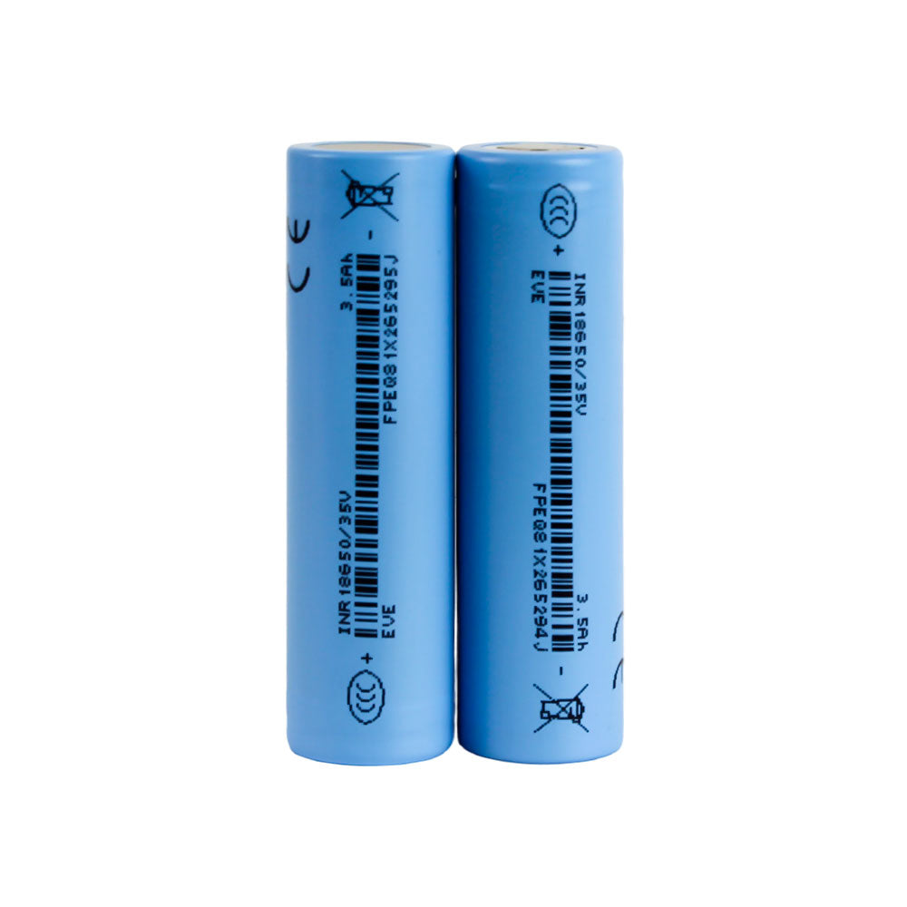 EVE INR/18650 35V 3.65V 3500mah-10.2A Max Li-Ion NMC Cells