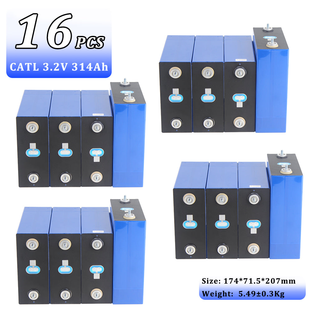 US Stock CATL 3.2V 314AH Lifepo4 Battery Original Grade A cells Free Tax