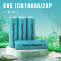 EVE ICR18650/20P 3.65V 2000mah-20A Max Li-ion Battery NMC Cells