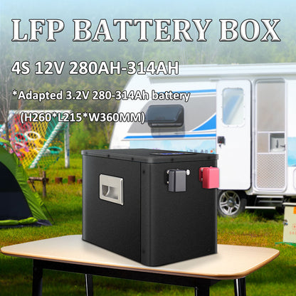 12V280AH 314AH DIY BOX KITS with JK BMS 200A bluetooth, Display without Batteries
