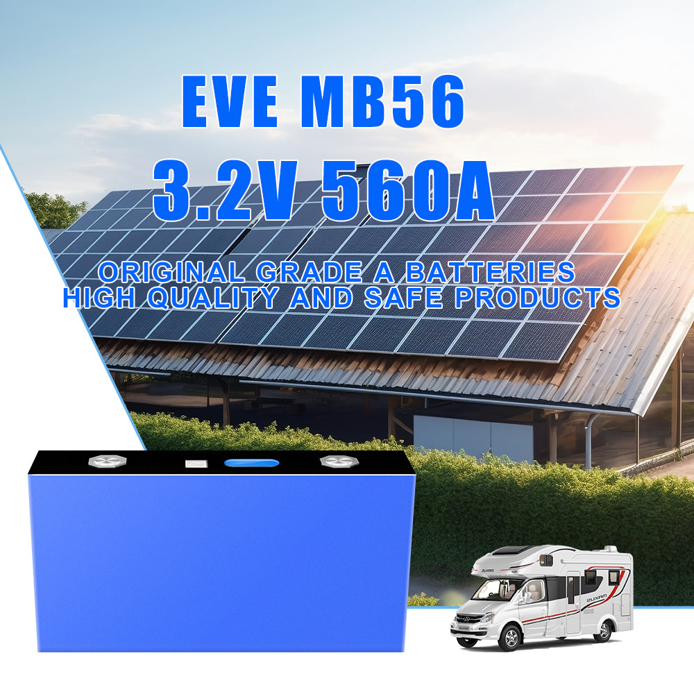 EU Stock- EVE MB56 LF628 LF560K 3.2v Lifepo4 Battery-Grade A