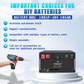 HAKADI 16S105 DIY BOX KITS With 16S 100A BMS CAN RS485 for EVE LF105 lifepo4 DIY 5kwh Energy storage system