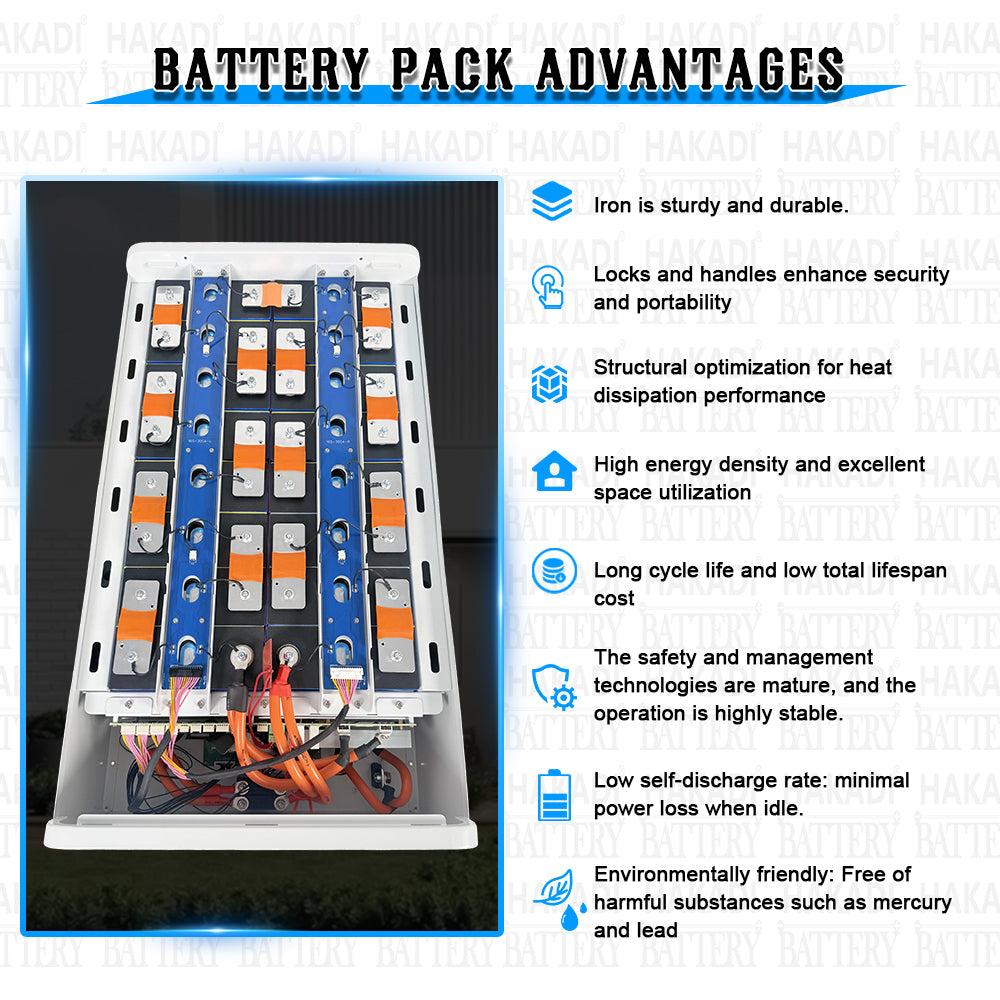 EU Stock 51.2V314AH 280AH 16KWH Battery Pack PACE bms Home Energy System Free Ship and Tax
