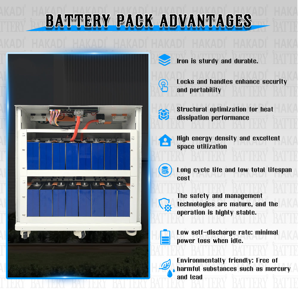 51.2V30Kwh ESS EVE MB56 Box kit with JK BMS 300A Bluetooth and Heating Pad, Fuse fot 30kwh Home Energy Sysem