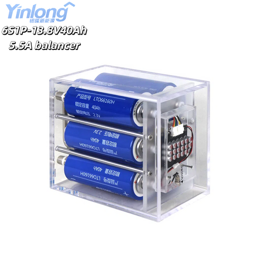 6S1P 40ah Yinlong LTO Battery 12V40AH 66160 With 5.5A Balancer for Car Audio EV Boat Engine Starting