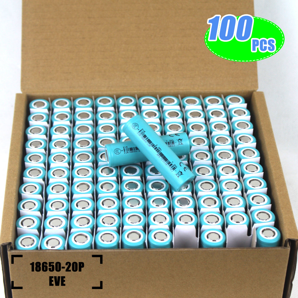 EVE ICR18650/20P 3.65V 2000mah-20A Max Li-ion Battery NMC Cells