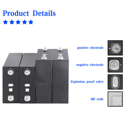 Sunwoda 3.2V280AH Lifepo4 Battery Prismatic Cells Grade A best for 15kwh ESS