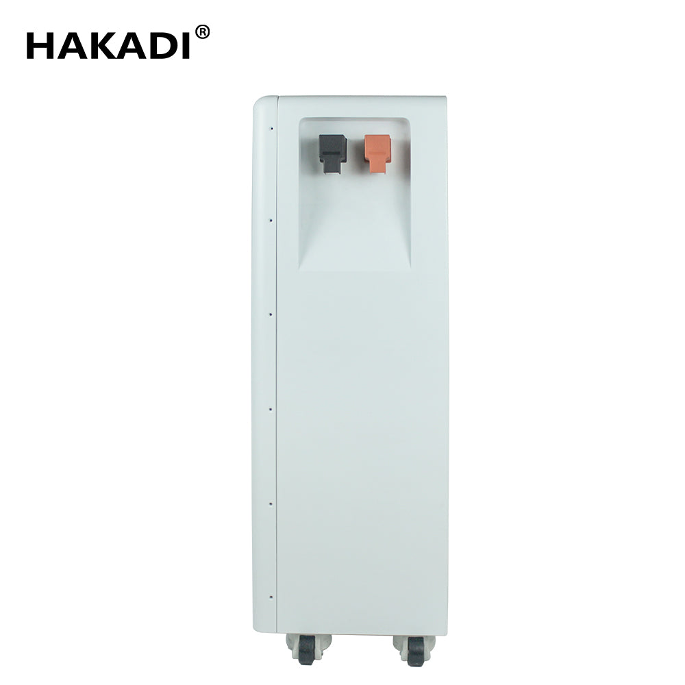 HAKADI 48V16S 280A 310A Vertical Type DIY BOX Kits Bluetooth BMS without batteries Easy to Install and move
