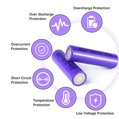 HAKADI NMC li-ion 18650 3.7V 3000mah Power cells Class A Battery Mobile Power Supply