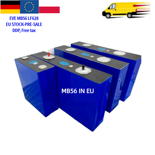 EU Stock: EVE MB56 LF628 3.2v Lifepo4 Battery in Poland Free tax and Ship for 30kwh