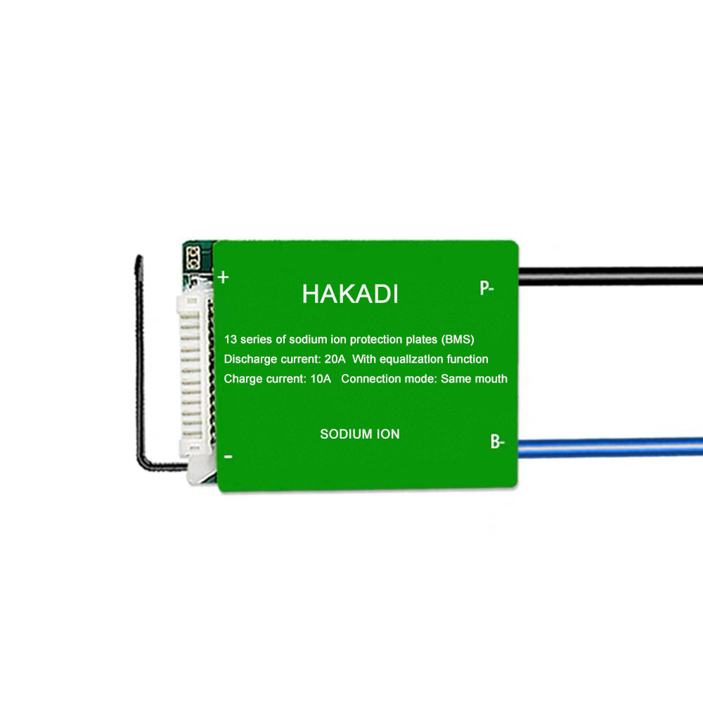 HAKADI Sodium-ion Battery BMS Normal 4S 8S 12S 24S 16S 10A 20A 30A 210A DIY for E-bike esctooer 12V 26V 48V Pack