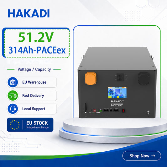 EU PL Stock 51.2V314AH 280AH 15KWH Battery Pack Home Energy System Free Ship and Tax