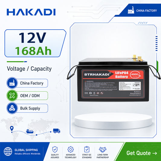 12V 168Ah Lifepo4 Lfp Pack Built-In Smart Bms Bluetooth With 20A Charger For Boat Ups Battery Lifepo4
