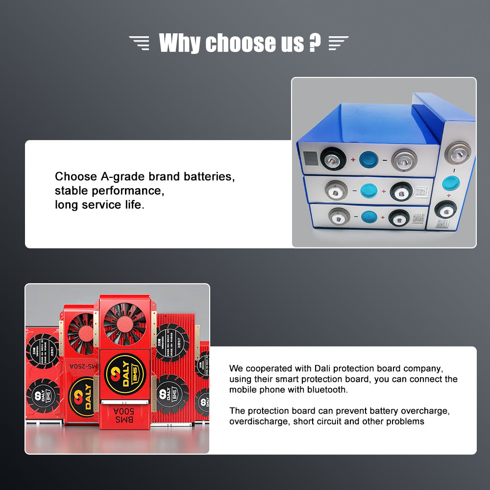 HAKADI 12 Volt Akku Lifepo4 Lithium Battery Box 100Ah 200Ah Lifepo4 Battery Management System With Bluetooth And Charger