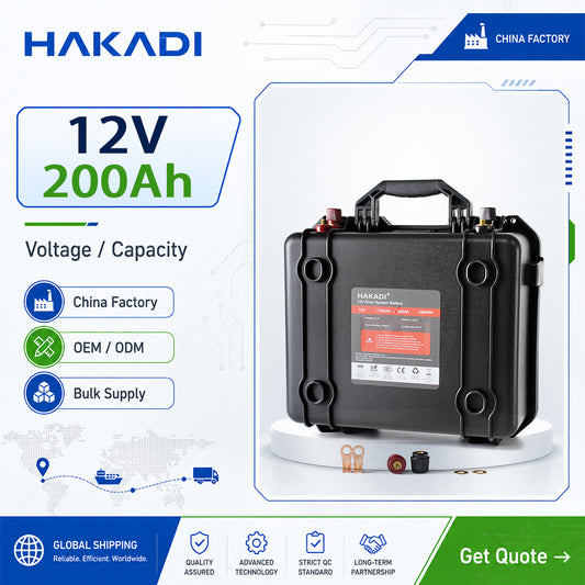 Shop now! Lifepo4 12v 200ah battery BMS Deep Cycles Portable Rechargable Pack for Energy Starge Sytem
