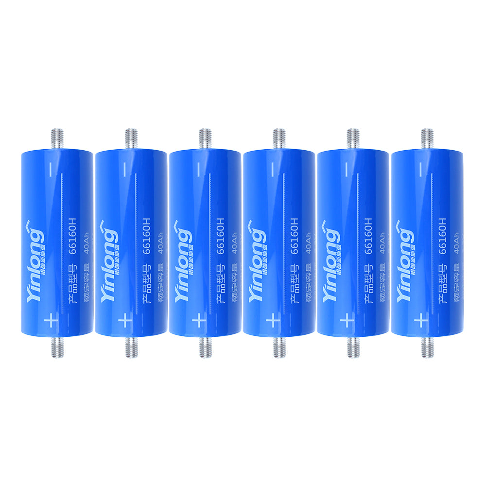 Grade A Yinlong 40ah LTO Battery 66160 10C Lithium Titanate Rechargeable Car Audio 25000 cycles